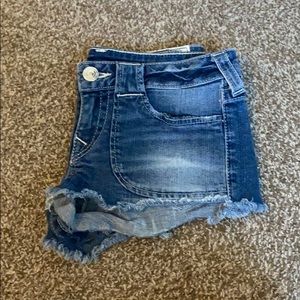 True religion jeans shorts